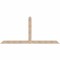 Ekena Millwork Portland Smooth Timber Gable Bracket, Douglas Fir, 108"W x 49"H x 3 1/2"D x 5 1/2"F, 11/12 Pitch GBW108X49X0406POR00SDF - alternate 1